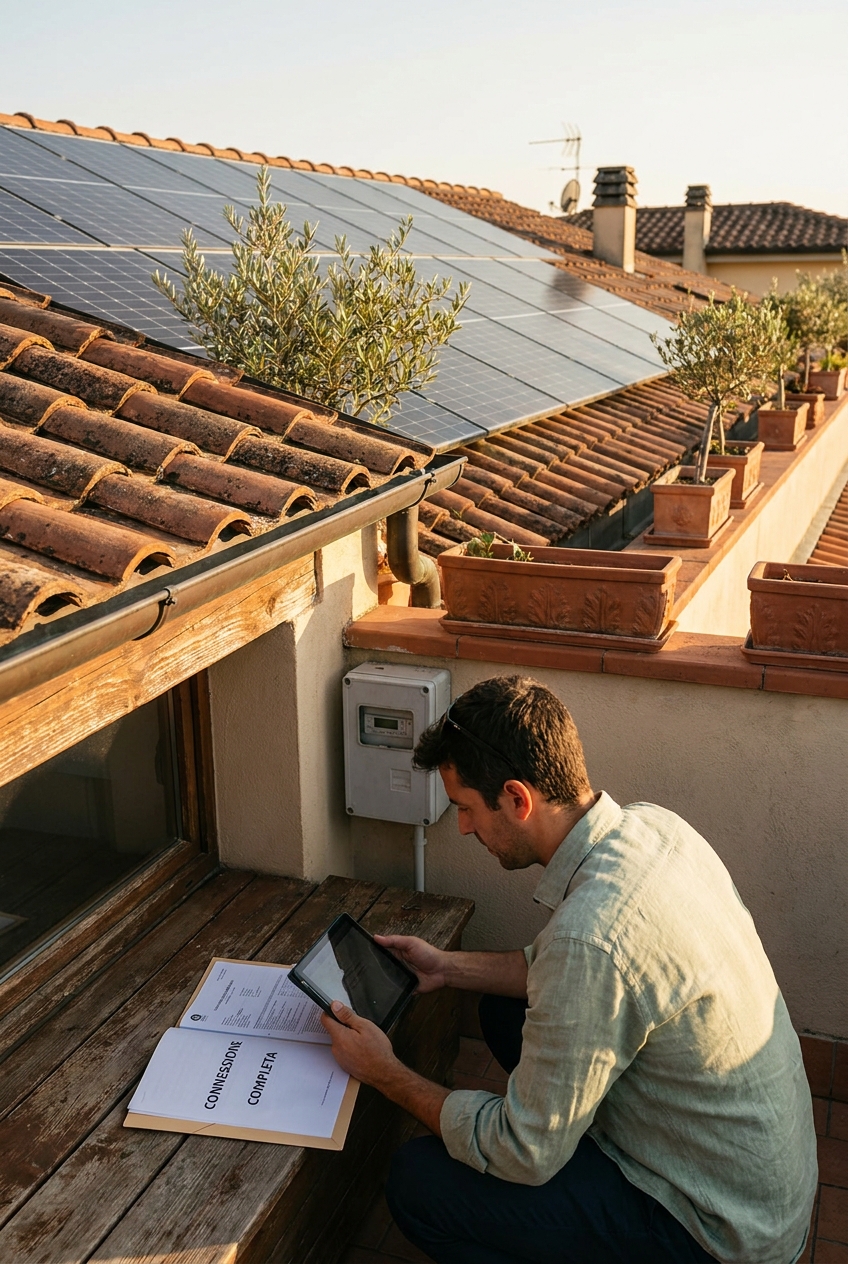 Il ruolo della consulenza digitale nell'allaccio solare