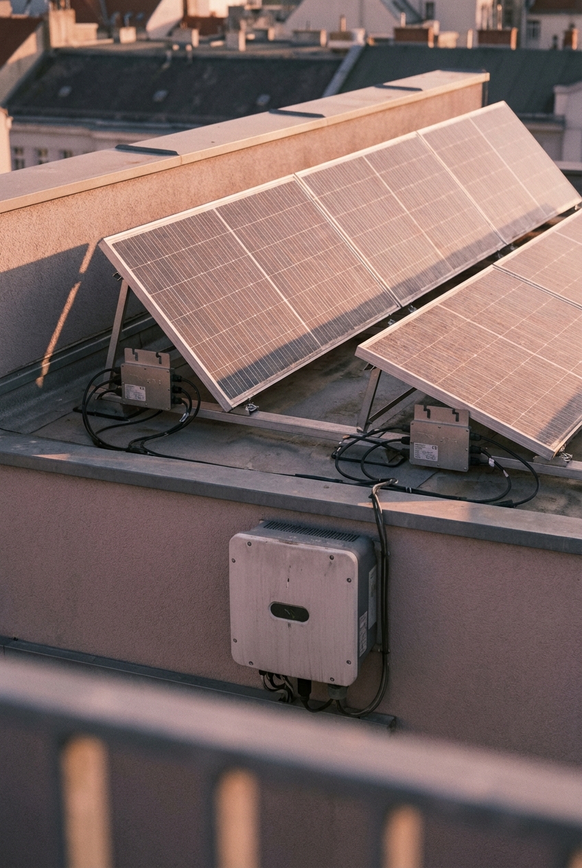 Microinverter fotovoltaici e ombreggiamento dei pannelli