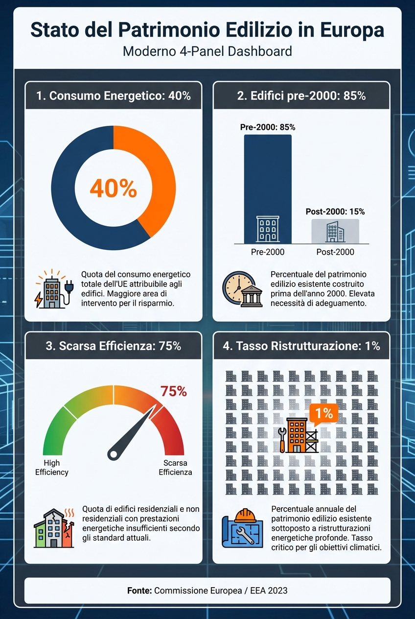 Stato del patrimonio edilizio in Europa