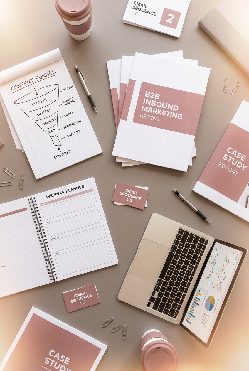 Inbound marketing per PMI: smetti di inseguire i clienti e inizia ad attrarli Materiali di inbound marketing dall
